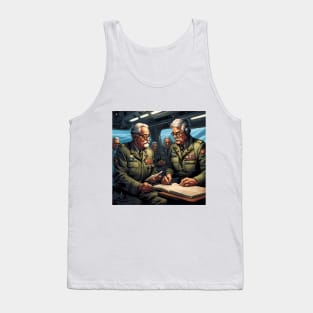 Pensioners as commercial aircrew Tank Top